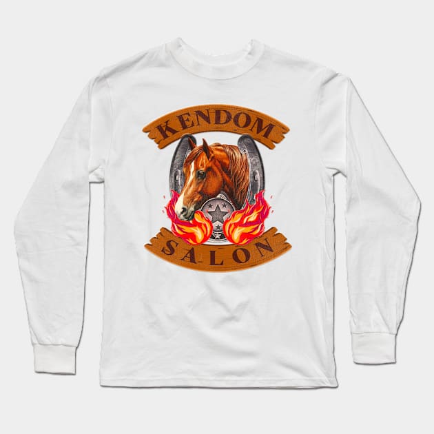 Ken's Salon Long Sleeve T-Shirt by darklordpug